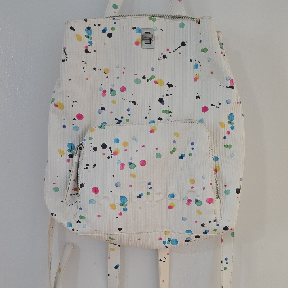 Desigual White Multicolor Backpack